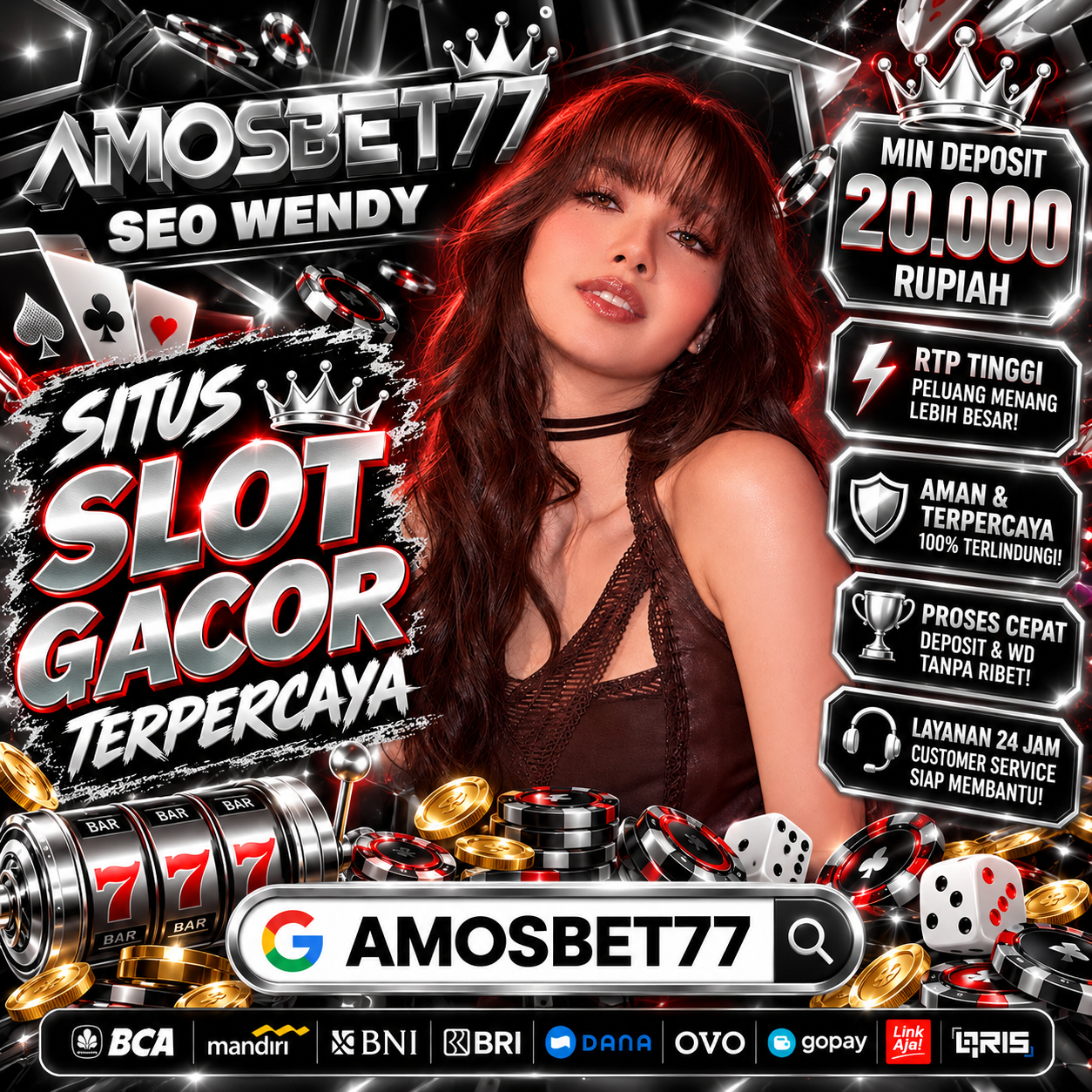 AMOSBET77 Banner